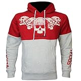 YAKUZA PREMIUM Männer Sweatshirt YPH 3323 in rot und grau