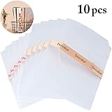 Justdolife Clothes Folder, 10Pcs T Shirt Folder Closet Foldable Storage Organizer DressBook T Shirt Folding Board Quick and Easy Suit for any Home Adult and Kids Clothes (10Pcs)