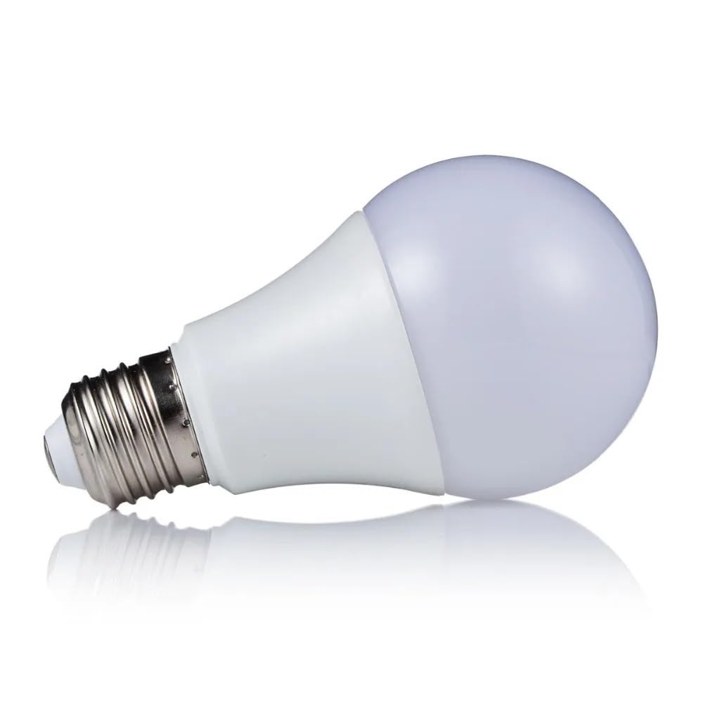 Light, Lot de 5 ampoules LED RGB AC90V-260V E27 SMD5050 multicolores avec télécommande A65/A70/A80(7w)