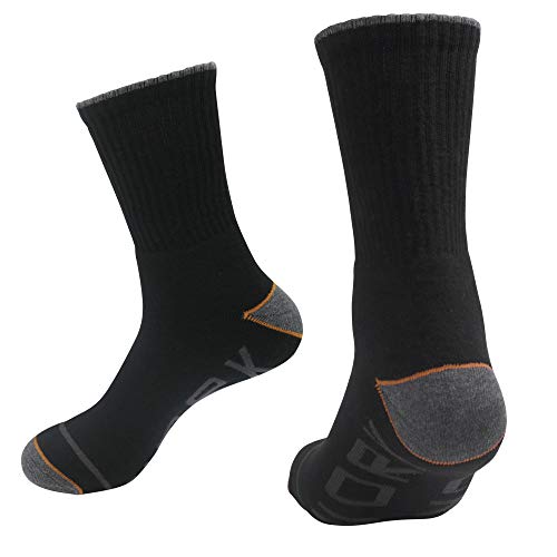 QiRung 6 paia di calzini da lavoro da uomo