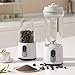 Floweringbeter Potente licuadora multifuncional con tecnología de autolimpieza Imagen de Floweringbeter Potente licuadora multifuncional con tecnología de autolimpieza