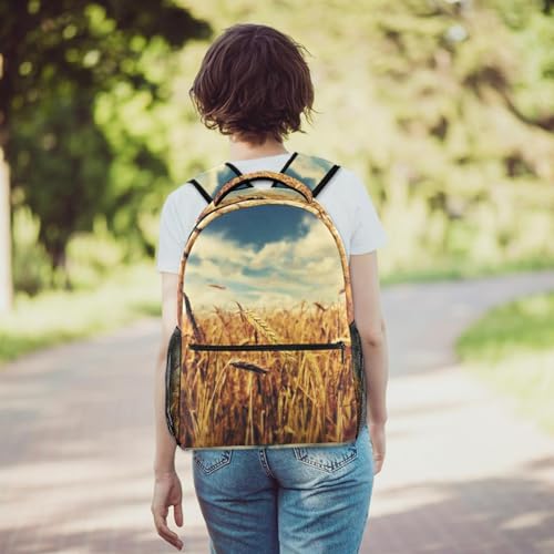 Sac à dos d'école robuste Wheet Field : protégez les affaires de vos ados - 6
