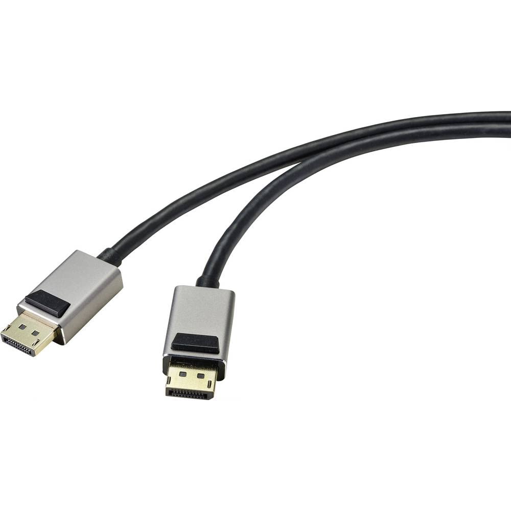 SpeaKa Professional DisplayPort Cavo Spina DisplayPort, Spina DisplayPort 1.00 m Nero SP-9510448 UHD 8K, Cavo Displaypo
