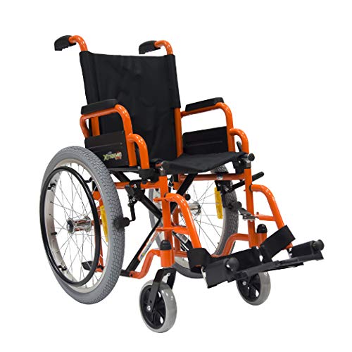 La mejor comparación de Silla de Ruedas Reactiv para comprar hoy. 42 Silla de Ruedas INFANTIL ReActiv Activ Xtreme Kiddy de 14', Brazos Flip Up y Descansapies Desmontable y Abatible, Rueda delantera de 6x2', Rin Aluminio Rueda Trasera 20x1.75'...