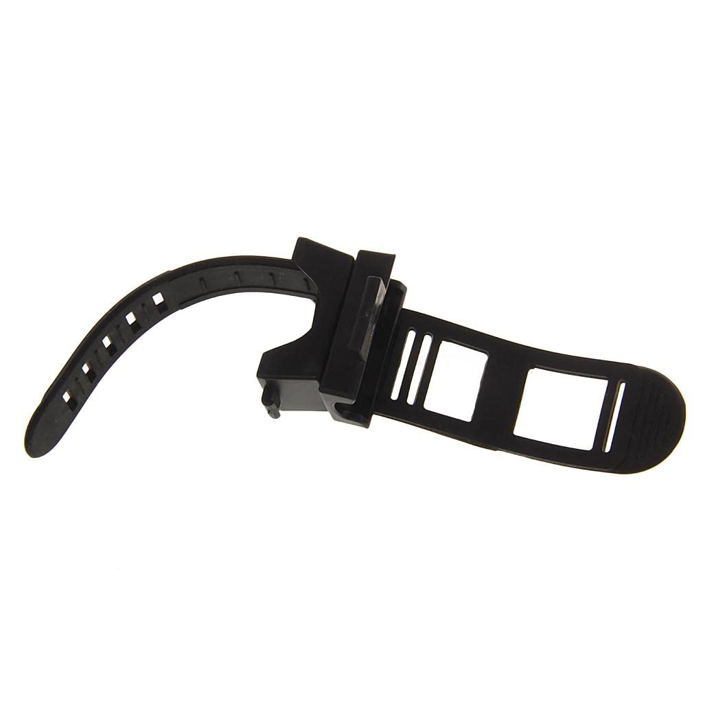 Plastic Rubber Mount Holder Clamp Clip for Bike LED Light Lamp Flashlight Black - Slip Resistance (B0BFQ31RJR) Amazon Price History, Amazon Price Tracker