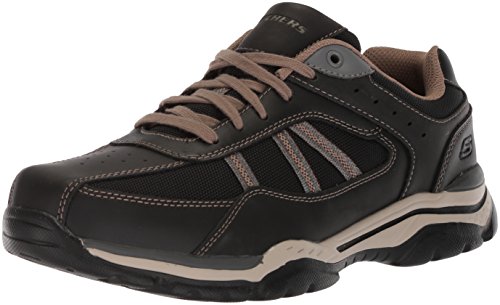 Skechers Unisex-Adult Relaxed Fit-Rovato-Soloven Oxford