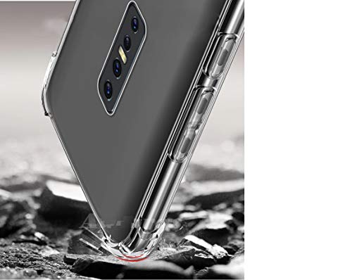 Image of REALCASE Ultra Thin Soft Silicone TPU Transparent Back Cover Case for Vivo V17 Pro