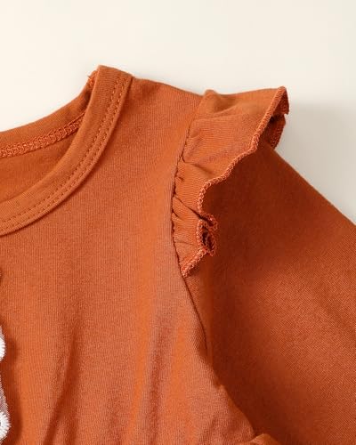 Image of Baby Girl Clothes Infant Toddler Clothes Fall Winter Outfit Clothing Set | Baby Girl Tops Pants Set, Long Sleeve Infant Clothes, Baby Girl Stuff, Toddler Stuff, Girls Clothing Set, Gift