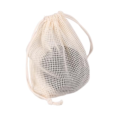 DECOMELODY 12 piezas Unidades de Pads de Limpieza Reutilizables de Fibra de Bambú de Doble para Desmaquillar con Bolsa de Algodón Esponjas Suaves para Eliminación de Maquillaje y Polvo para