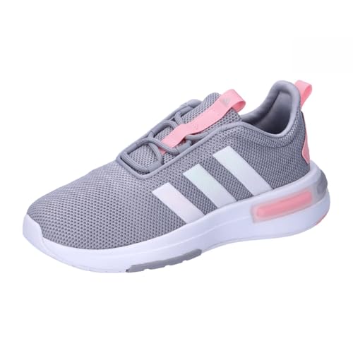 Chiusura con lacci Adidas Unisex - Bambini Racer TR23 Shoes Kids, GLOGRY/IRIDES/PINSPA, 35 1/2 EU