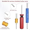 Aphumedc 6Pcs Valve Core Removal Tool Kit, R134A R12 A/C HVAC Valve Core Removal Tool Schrader Valve Stem Core Remover Tool for Car, Truck, Motorcycle, Bicycle, Electric Cars, Air Conditioning Units #3