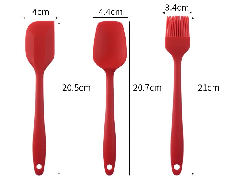 Amazon | シリコン ヘラ ブラシ スパチュラ ゴムベラ キッチンツール  