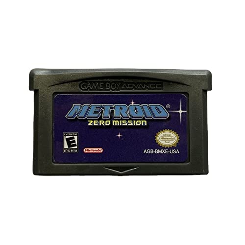 32 Bit Metroid Zero Mission Video Game Cartridge USA Version for Gameboy Advance / SP /Nintendo DS /DS Lite (Reproduction)