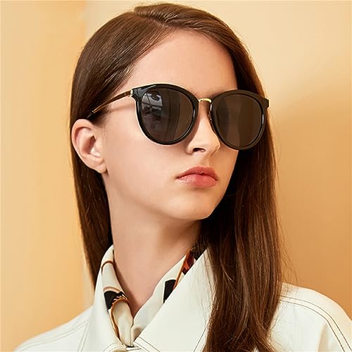 Lunettes de soleil rondes surdimensionnées 2025 avec finitions haut de gamme - 4