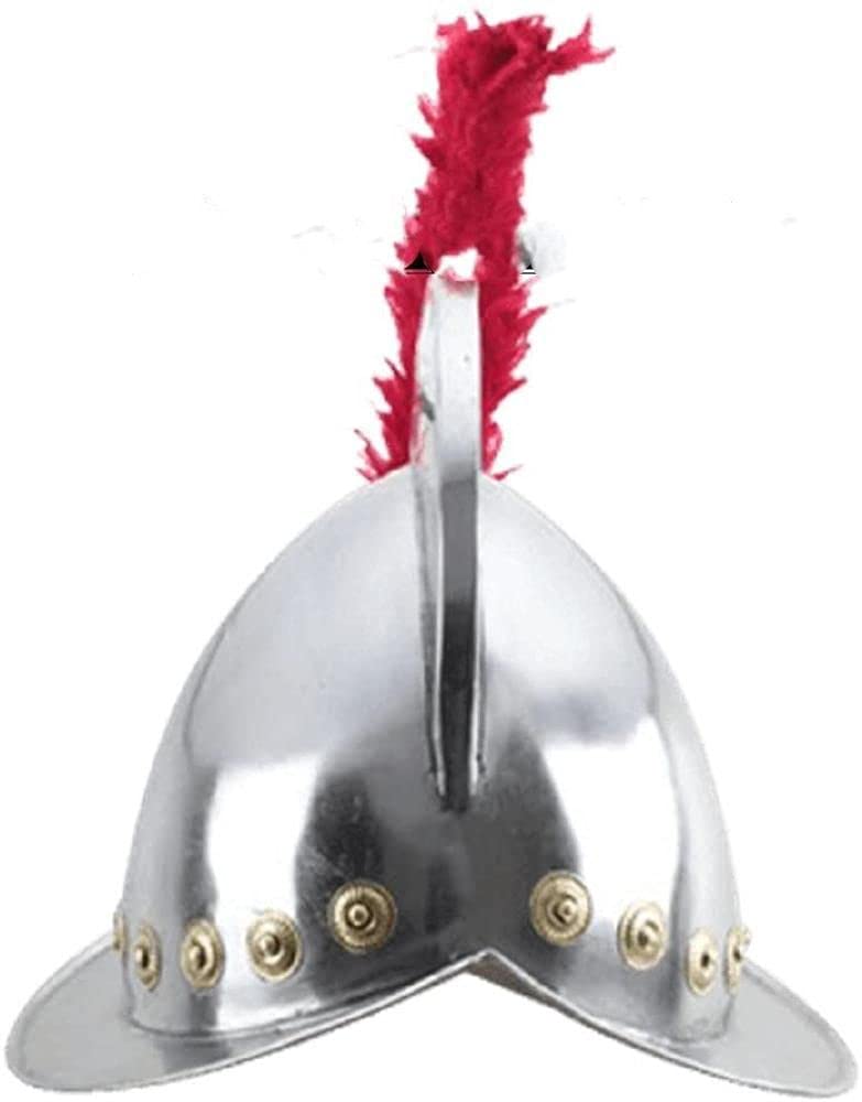 Armor Helmet Viking Wolf - Halloween Costume Silver