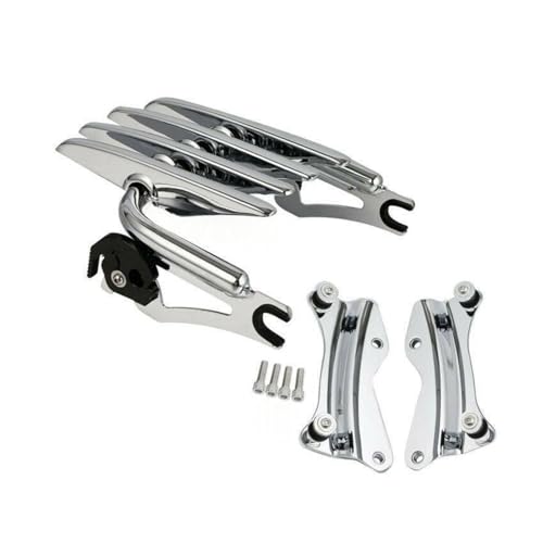 Porte-bagages amovible moto avec amarrage 4 points sécurisé Touring