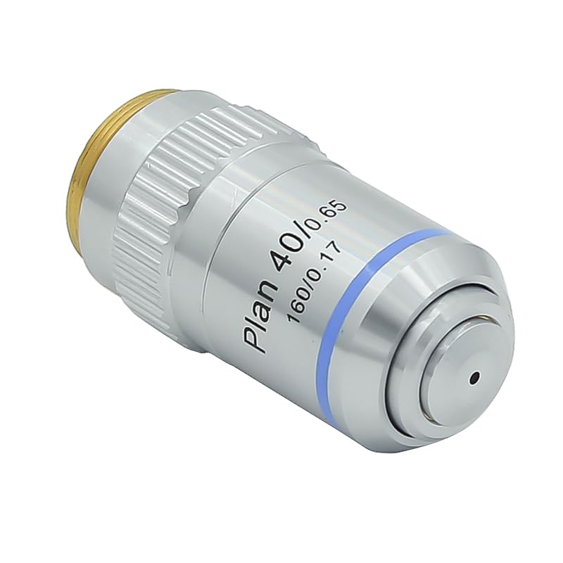 OBIETTIVO MICROSCOPIO ACROMATICO Pratico Per Microscopio Biologico EUR - Foto 5