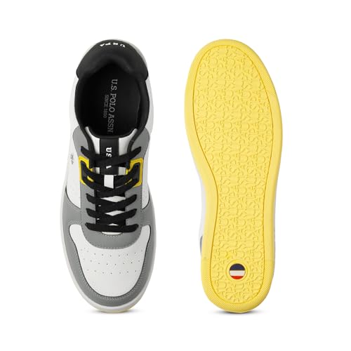 Image of USPA|Oakley 2.0|Black Stylish Casual Sneaker Shoes for Man
