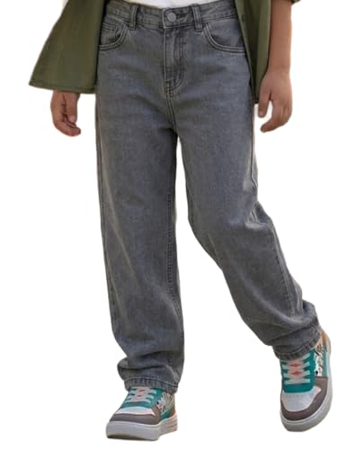 Image of Urbano Juniors Boy's Loose Baggy Fit Washed Denim Jeans Stretchable