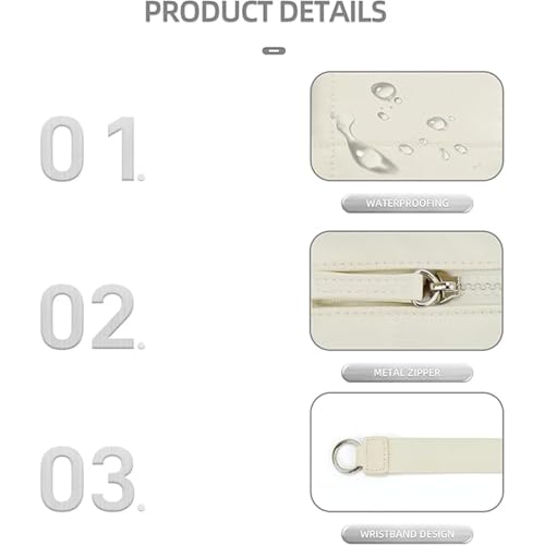 Convely Essential Wristlet, Convely Wristlet Wallet, Wristlet Bags for Women, Nylon Wristlet Bag Purse Waterproof Cell Phone Pouch Handbag with Wrist Strap and Zip – Bild 4