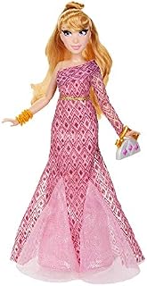 Disney Princess Style Series Aurora Fashion Doll, Contemporary Style Dress with Earrings, Purse and Shoes, Toy for Girls 6 and Up