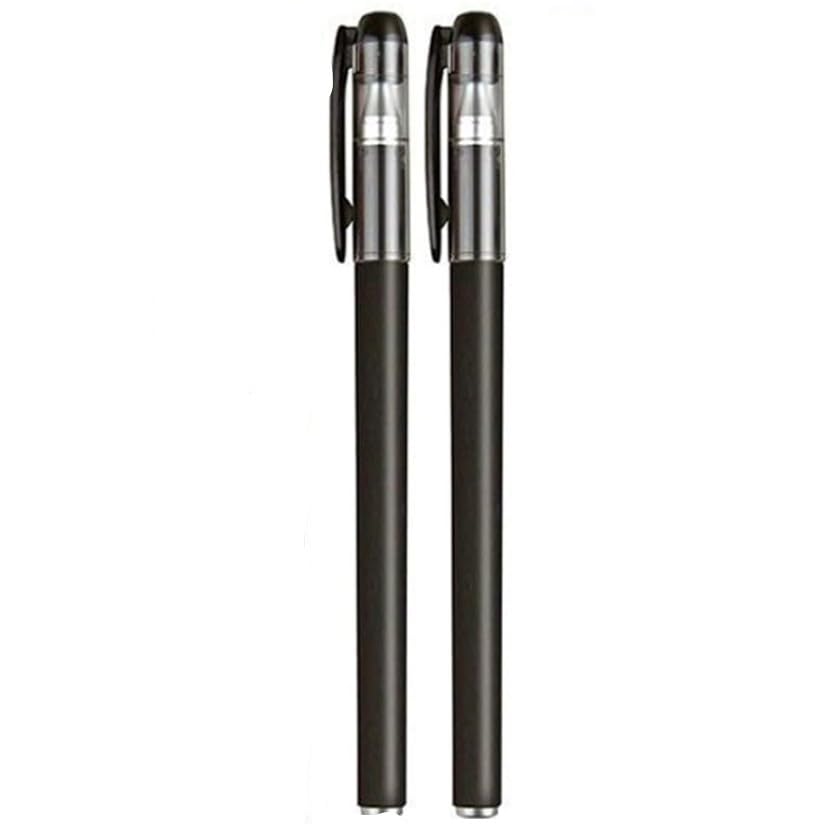 Bolígrafos Gel En Forma De Piruleta Negro Pack 2 miniatura 1