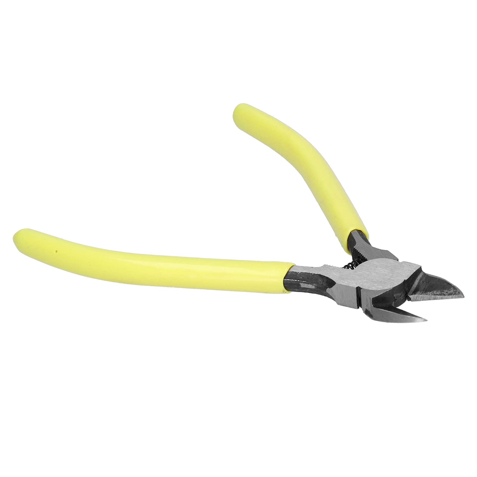 Ejoyous Cortador de Alambre Alicates Diagonales de Acero con Alto Contenido de Carbono SK22 de 6 Pulgadas para Cable de Cobre de Menos de 0,5 Mm con Resorte de Rebote de PVC para Reparación (6