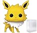 POP Pokemon - Jolteon Funko Pop! Vinyl Figure (Bundled with Compatible Pop Box Protector Case), Multicolor, 3.75 inches