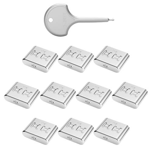 Bloqueador USB tipo C de acero inoxidable de alta resistencia antimanipulación