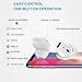 True Wireless Earbuds, Willful T1 Bluetooth Earbuds Wireless Earphones Headphones HD Stereo Sound Clear Call 20H Playtime Earbuds with Microphone Charging Case Compatible iPhone Samsung Android White