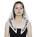 Fashion Accessory White Turban Breathable Hijab Headscarf Elegant Hairpieces Decoration For Parties And Weddings Multipurpose