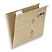 Produktbild ELBA 100560135 Hängemappe vertic ULTIMATE 50er Pack aus Recycling-Karton für DIN A4 seitlich offen braun Blauer Engel ideal für die lose Blatt-Ablage im Büro und der Behörde