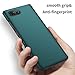 Almiao BlackBerry Key2 LE Case, [Ultra-Thin] Minimalist Slim Protective Phone Case Back Cover for BlackBerry Key2 LE (Gravel Green)
