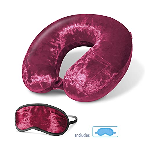 Almohada de espuma viscoelástica 32 cm x 11 cm con funda suave miniatura 5