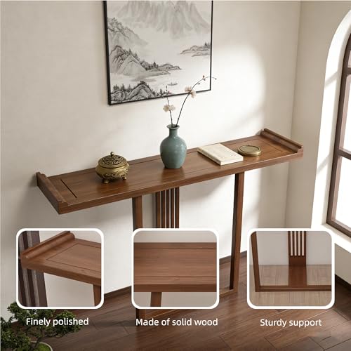 Mesa consola de entrada ideal para organizar el pasillo de tu casa 5