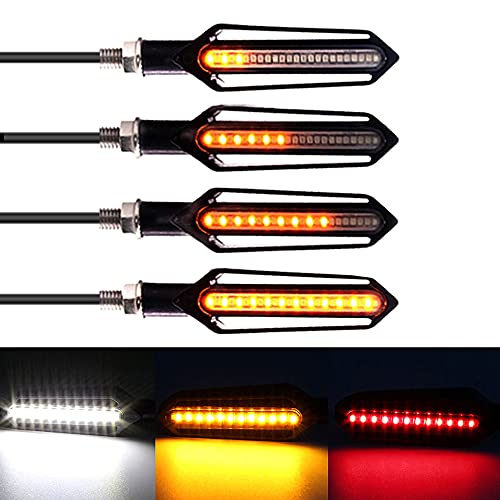 Clignotants moto LED universels pour éviter les dangers de l'angle mort