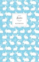 Rabbit Notebook - Ruled Pages - 5x8 - Premium (Pastel Blue) 168615500X Book Cover