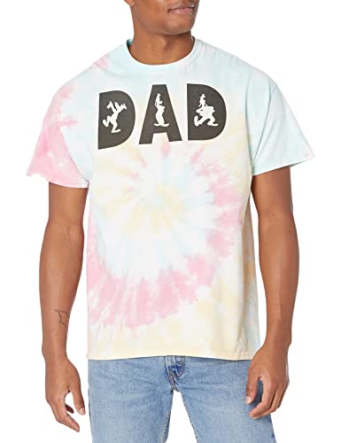 T-shirt Disney Characters Expression vêtement manches courtes bleu rose jaune pour adolescent M