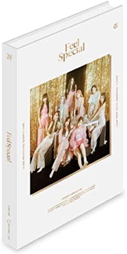 TWICE - Feel Special [A ver.] (8th Mini Album) CD+88p Photobook+Lyrics Paper+5Photocards+Gold Photocard+Double Side Extra Photocards Set
