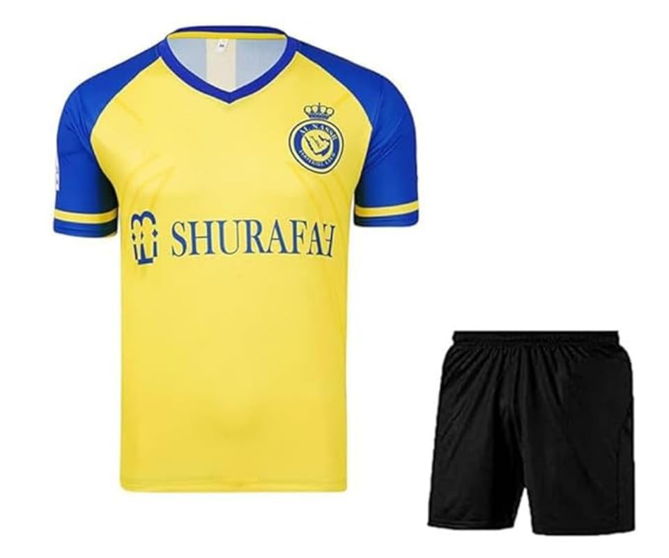 Image of Portugal Jersey Ronaldo 7 Jersey with Shorts for (Kids,Boys,Men)