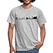Spreadshirt Véhicules Évolution De La Poussette À La Moto T-Shirt Homme, 3XL, Gris chiné