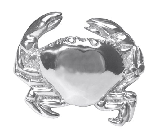 Mariposa Crab Napkin Weight | Silver | Brillante | Gifts | Napkin Weights | Recycled SANDCAST Aluminum | Handmade in Mexico