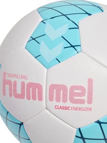 hummel hmlCLASSIC Energizer Handball Trainingsball weissblau, 2 Ohne Geschlecht