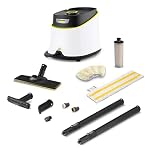 Kärcher SC 3 Deluxe Home Steam Cleaner, 1900W, 3.5 bar, 1L, 75m², Heats in 30s, Includes Floor Cleaning Kit, Descaling Cartridge, Nozzles, White