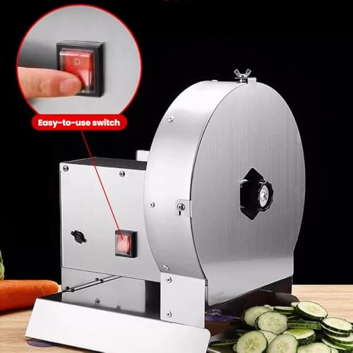 Cortador de Frutas y Verduras Eléctrico y Manual Acero Inoxidable miniatura 4