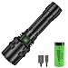 Produktbild Wiederaufladbare LED-Taschenlampe, 5 Modi, wasserdichte Taschenlampe mit XHP50.2 Lampenperlen, die meisten Leistungsstark für Notfall-Jagd, Camping, Wandern, Angeln, 4600 Lumen