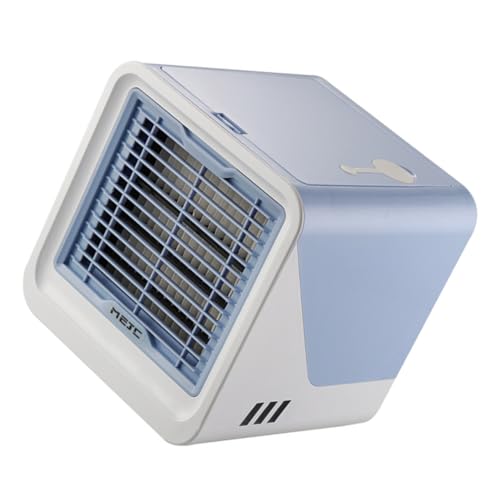 DECHOUS 小型卓上冷風機 省エネ設計 簡単操作 寝室やオフィス用 暑い季節にな携帯型エアコン