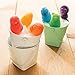 Zoku Polar Pop Molds, 5 Different Explorer Friends and Polar Explorer-Shaped Popsicle Molds in One Tray, Easy-Release, BPA-Free