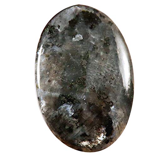 Larvikite cabochon pour création de bijoux faits main et lithothérapie