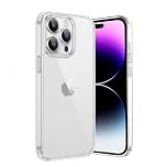 Cyber-Tech Case for iPhone 14 Pro Max 6.7-Inch, Non-Yellowing Shockproof Phone Cover, Anti-Scratch Clear Back